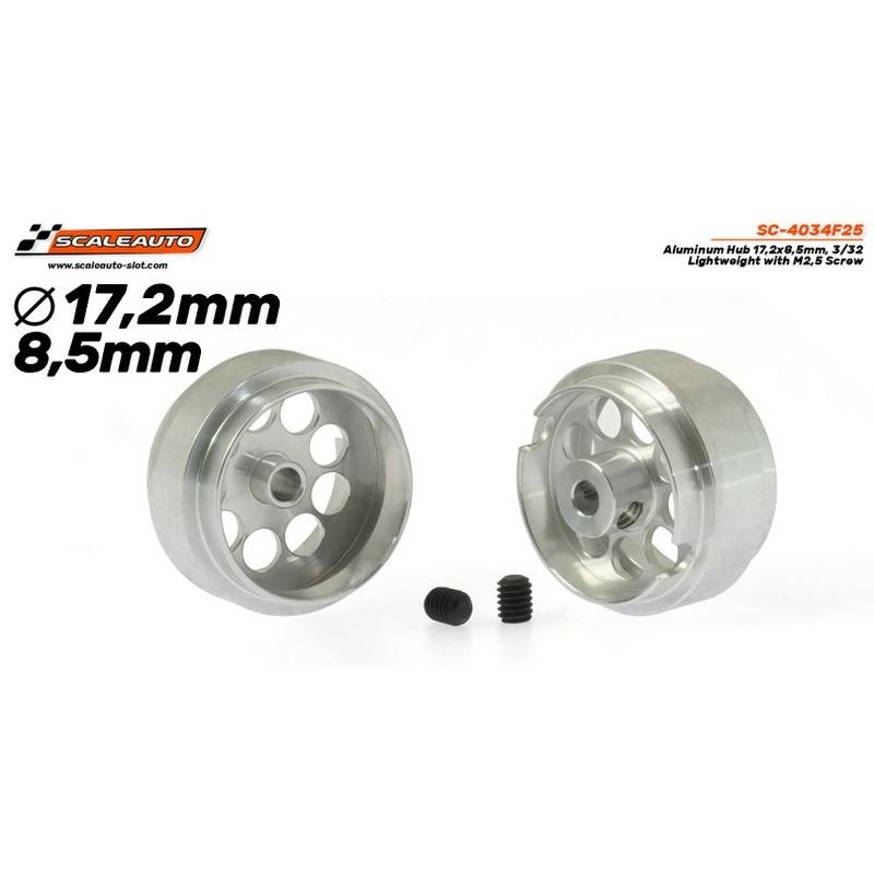 Llanta Aluminio 17.2x8.5mm aligerada