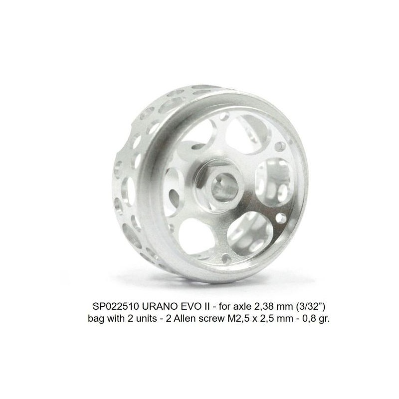 Llantas magnesio 16.2x8.5mm Urano Evo II