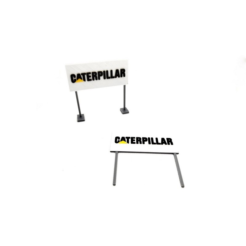 Cartel publicidad Caterpillar