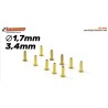 Terminales 1.7 x 3.4mm