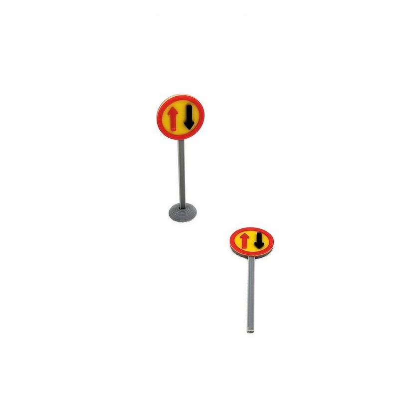 señal obra prioridad de paso