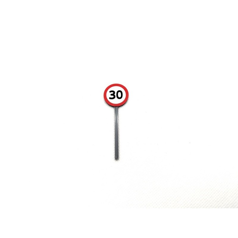 Señal velocidad 30