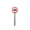 Señal velocidad 40