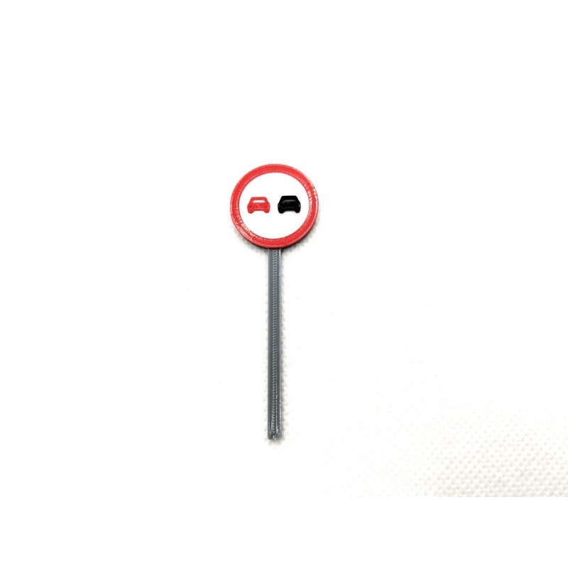 Señal prohibido adelantar