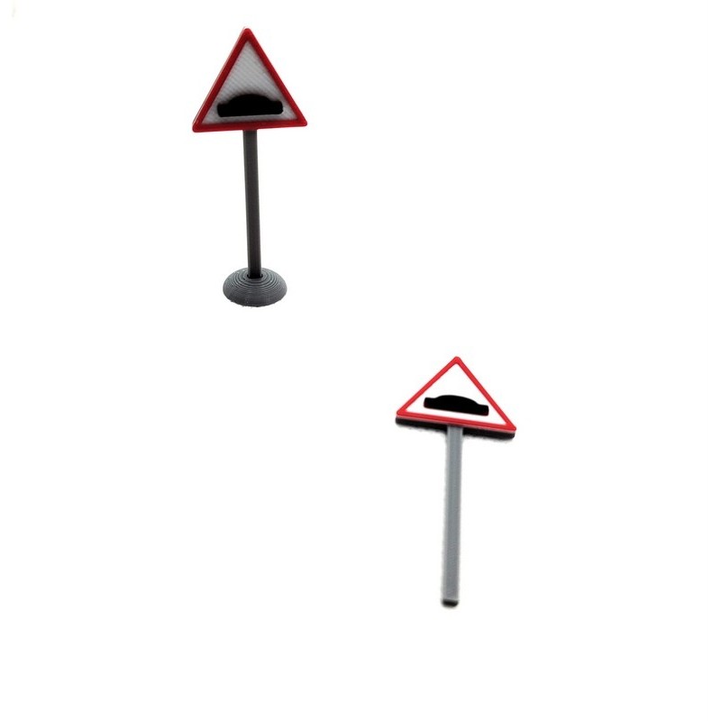 Señal de paso elevado o badén