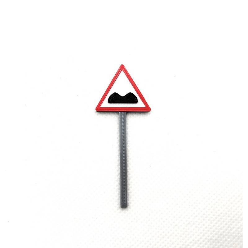 Señal de perfil irregular