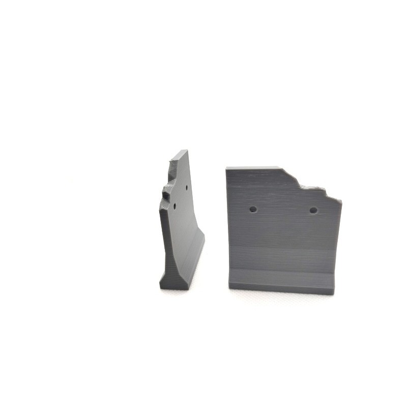 Muro hormigón New Jersey roto