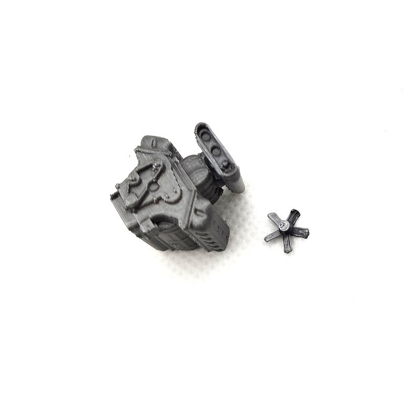 Motor simulación V8