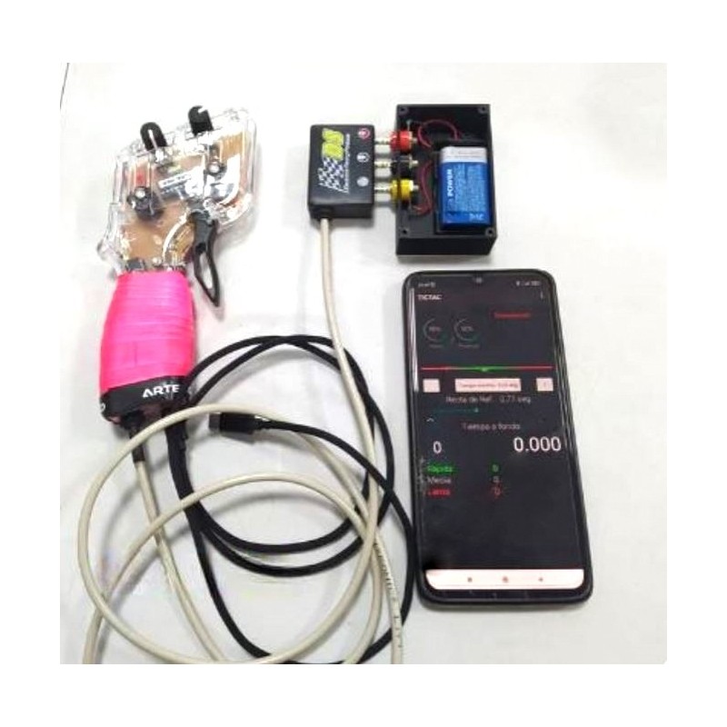 Caja para configuración de mandos con telemetría