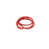 Cable silicona 1,6mm rojo 0,50m