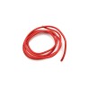 Cable silicona 1,6mm rojo 0,50m