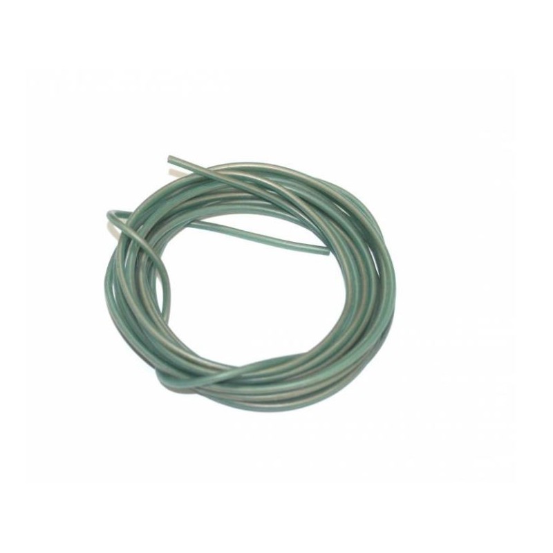Cable silicona 1,5mm verde 2m