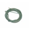 Cable silicona 1,5mm verde 2m