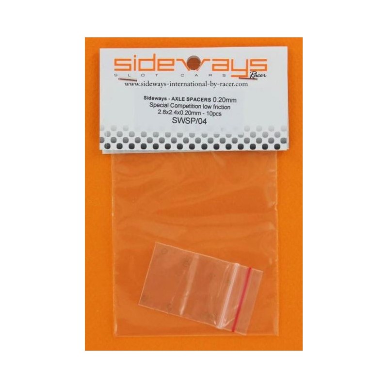 Separadores Eje 2.38mm de 0,20mm