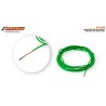 Cable silicona 0,9mm verde 2m