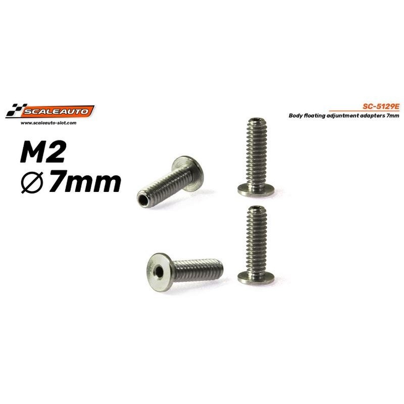 Kit tornillería M2 x 7mm body floating