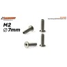 Kit tornillería M2 x 7mm body floating