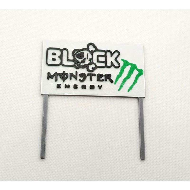 Cartel publicidad Block Monster